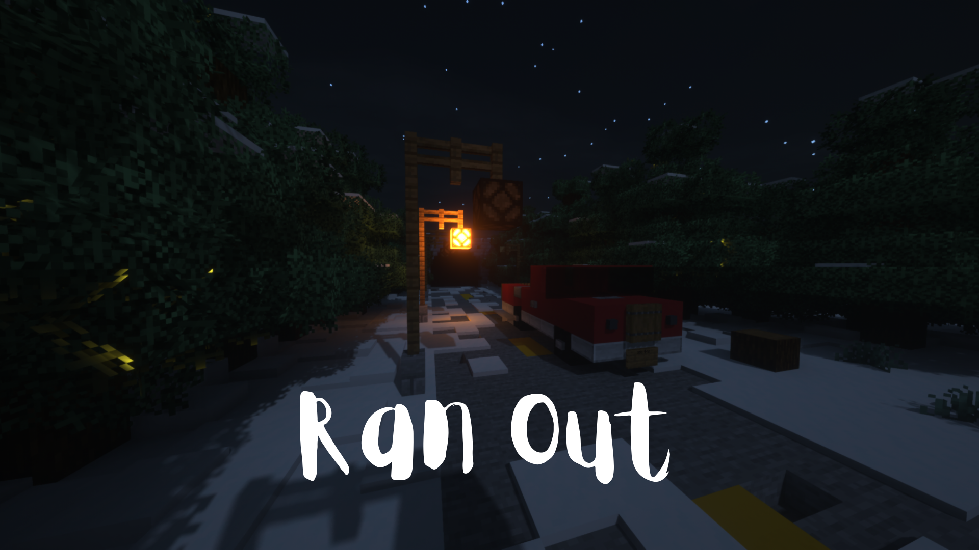 Herunterladen Ran Out zum Minecraft 1.16.4